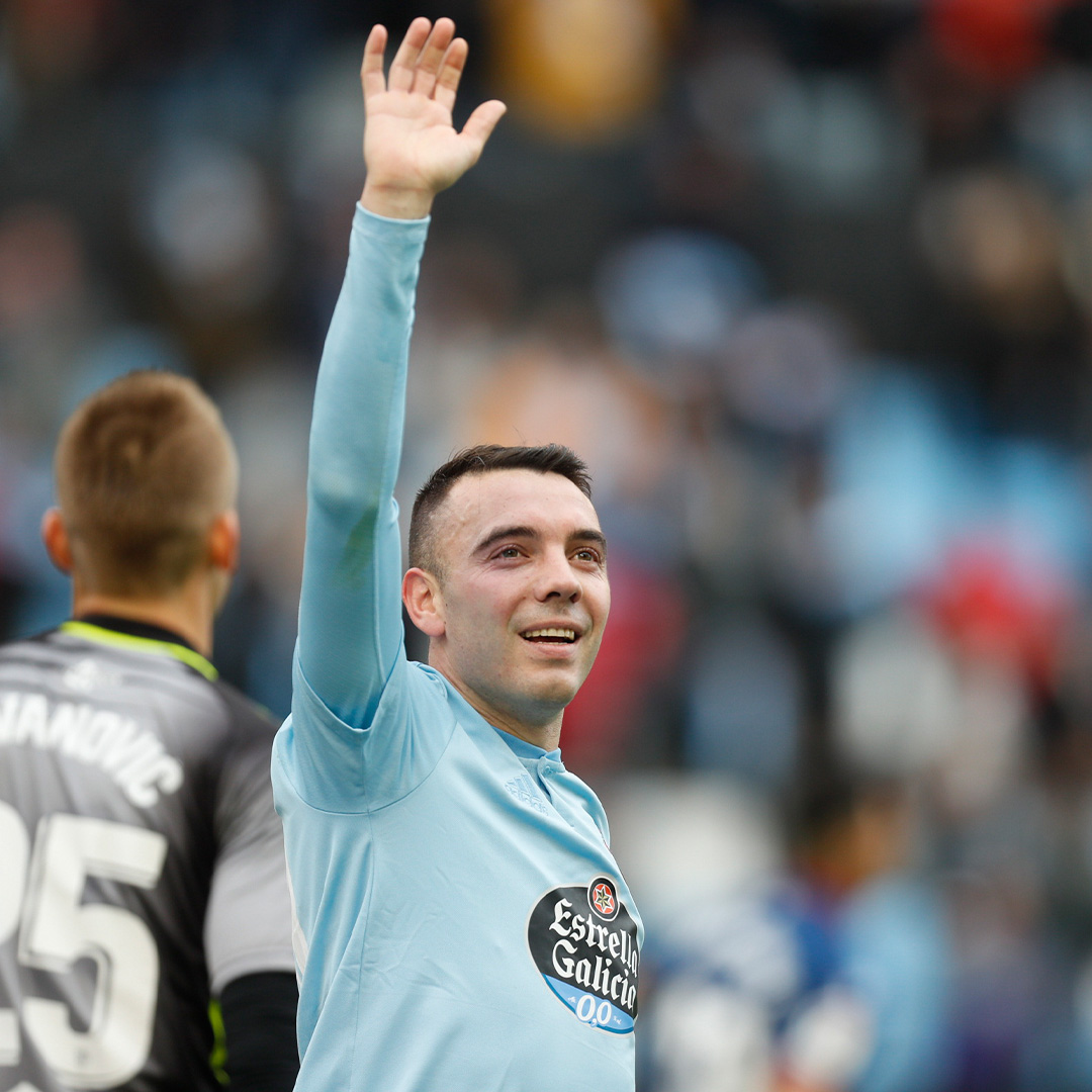 ✨ Iago Aspas Juncal, the magician. A touch, a swing and the ball has disappeared, leaving behind only the echo of the goal. Happy #InternationalMagiciansDay 🧙