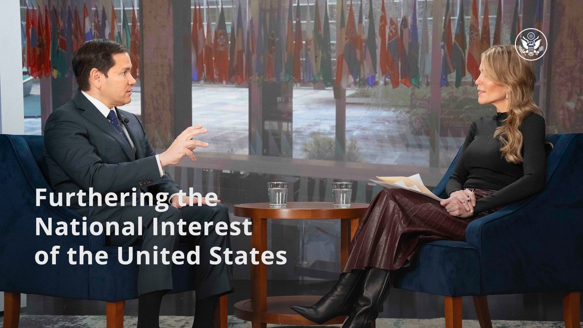 “Now more than ever, we need to remember that foreign policy should always be about furthering the national interest of the United States and doing so, to the extent possible, avoiding war and armed conflict.” – Secretary Marco Rubio in a conversation with The Megyn Kelly Show