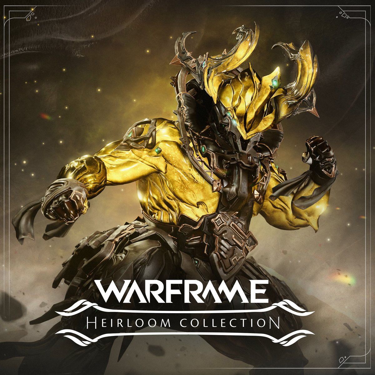 Add a new elegant sheen to that Iron Skin. The Rhino Heirloom Collection is charging into #Warframe on February 6. Learn more: