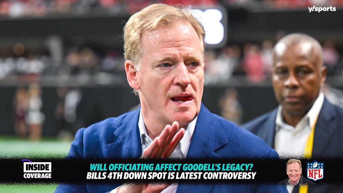 Officiating controversy continues to follow Roger Goodell 😓 jason fitz, Charles Robinson and Frank Schwab on the NFL commish's legacy. (via Inside Coverage)