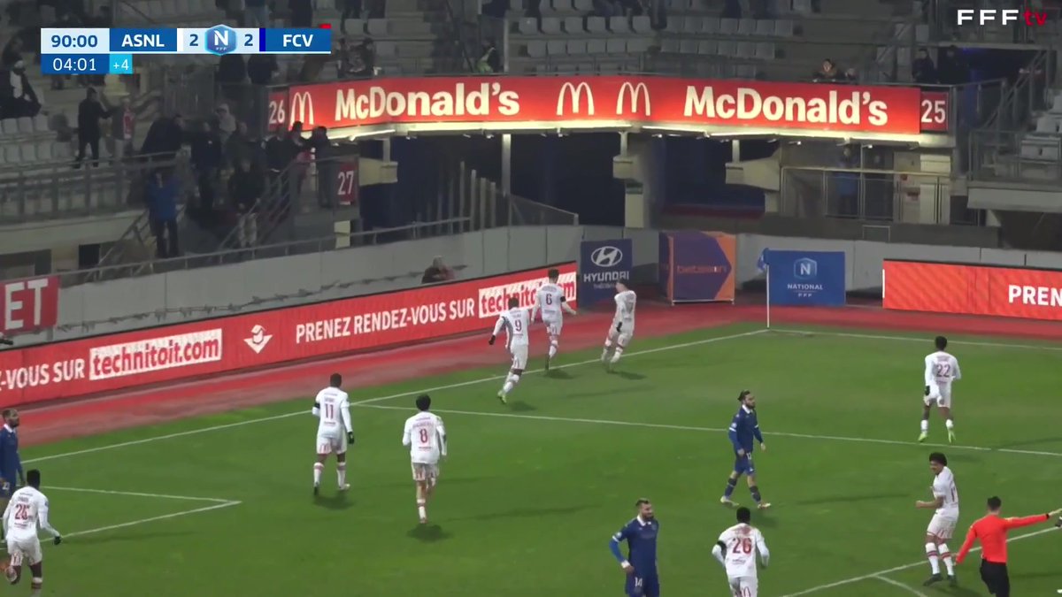 Incroyables les Nancéiens ! Au bout du suspense, l'AS Nancy-Lorraine renverse le FC Versailles, qui menait (2-0) à la pause. La réussite du futur Champion ? Suivez le match en direct sur #NationalFFF #FFFTV
