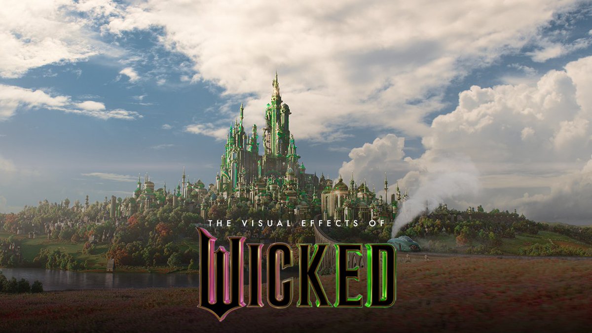 Ready to experience Oz like never before? Step behind the curtain with ILM for an exclusive breakdown of their magic on Jon M. Chu’s #Wicked. Now nominated for an #Oscar for Best Visual Effects 🫧