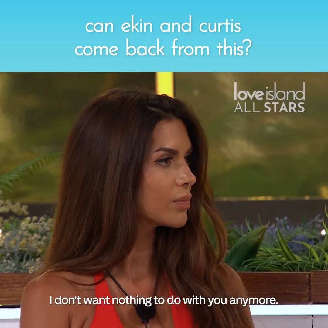 An argument ends with a splash 😅 #LoveIsland #AllStars
