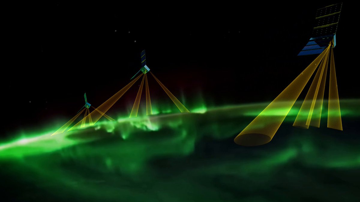 NASA’s Electrojet Zeeman Imaging Explorer (EZIE) mission has arrived at the Vandenberg Space Force Base in California ahead of its March 2025 launch. EZIE, a trio of satellites, will map the electric currents associated with auroras. More: