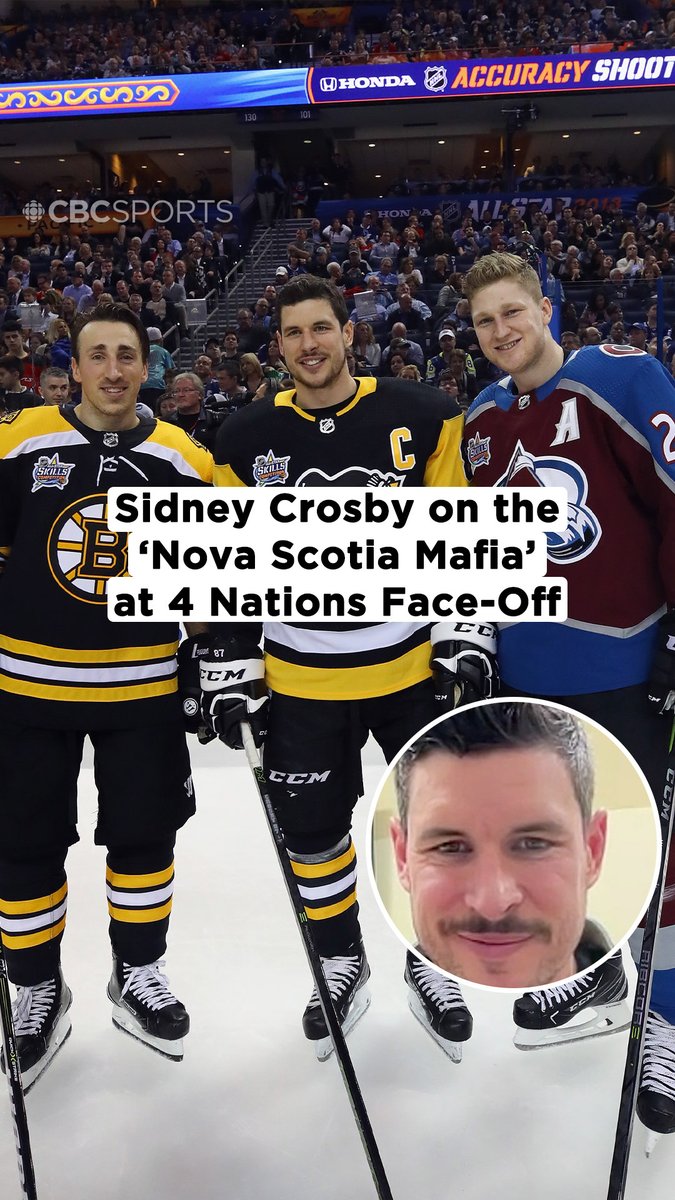 Sidney Crosby on representing Canada with fellow Nova Scotians MacKinnon, Marchand at the 4 Nations Face-Off 🇨🇦🏒