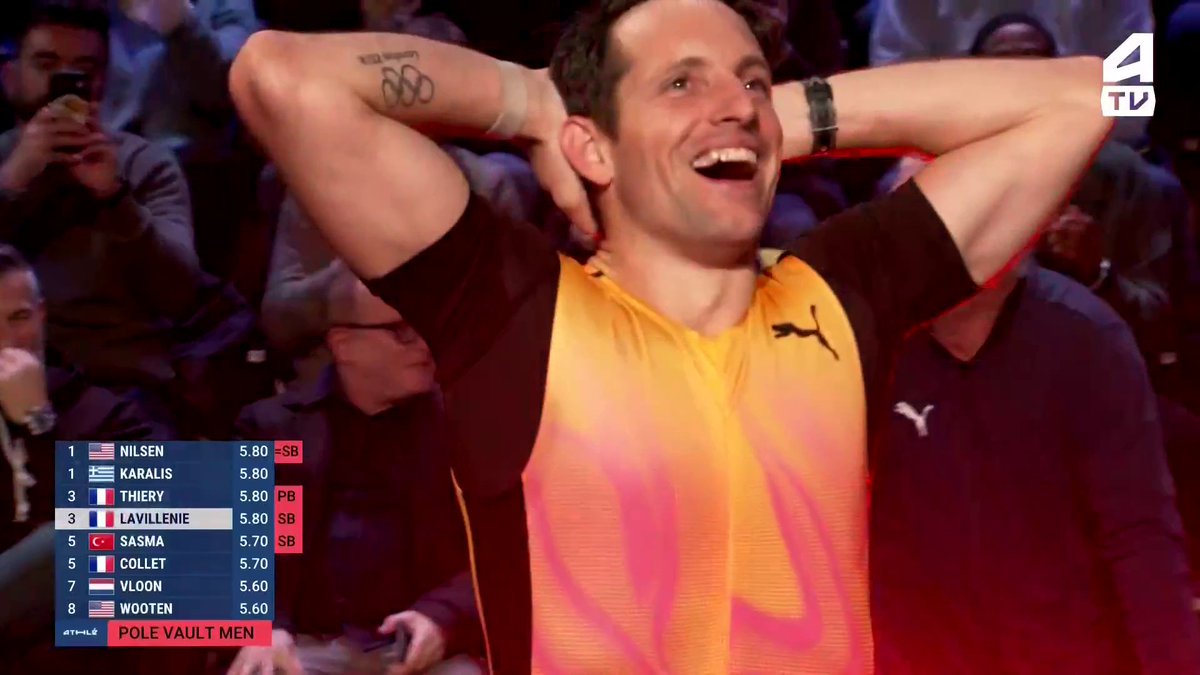 𝗜𝗠𝗠𝗢𝗥𝗧𝗘𝗟 ! 😳 🇨🇵 Renaud Lavillenie lance parfaitement sa saison 2025 en effaçant 5,80 m au Perch'Xtrem de Caen ! 🛰 🔝 La première fois que le champion olympique de Londres a franchi cette barre, c'était en 2008, soit il y a 16 ans ! ✨️