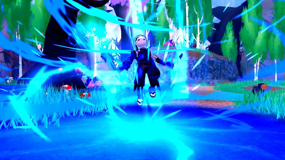 Our newest STORMCALLER Class comes out TODAY!⚡It's the first RANGED and MELEE HYBRID Class!⚡ Be sure to follow us for more updates! 👀 PLAY NOW! ➡️ #WorldZero #TwinAtlas #Roblox