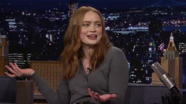 .Sadie Sink is obsessed with Wicked the Musical &amp; High School Musical! #FallonTonight