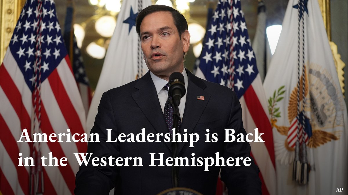 American leadership is back in our hemisphere and we’re ready to work with our regional partners. Secretary Marco Rubio is embarking on his first trip as Secretary of State. He’ll be visiting Panama, El Salvador, Costa Rica, Guatemala, and the Dominican Republic where he will focus on mutual priorities that make Americans stronger, safer, and more prosperous.