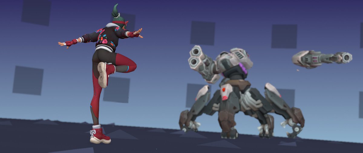 Been chipping away at this shot for waaay too long so I'm just posting it now Null Sector units will forever have my heart 💜 #Overwatch2