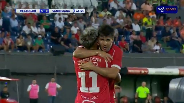 ⚽️¡SE VINO EL PRIMERO! Asistencia de Carlos Alfonso y cabezazo de Cristian Ayala para el primero de Paraguarí. 📺Tigo Sports ▶️Viví la final única de Interligas en