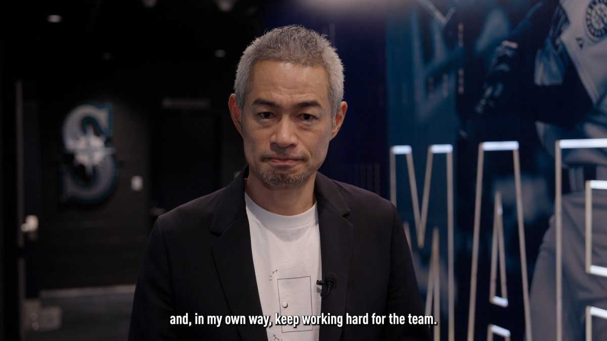 Ichiro has a special message for Mariners fans 🥹 イチローからマリナーズファンへの特別なメッセージがあります 🥹