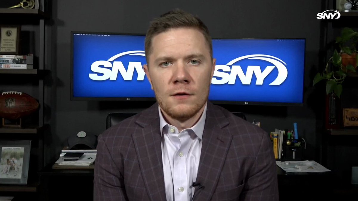 "This is a guy who was described to me by one defensive coordinator as a 'brilliant mind'" Connor Hughes discusses the Jets bringing on Tanner Engstrand as their offensive coordinator