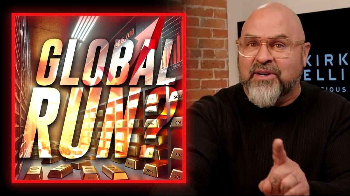 Leading Economist Says Trump's Aggressive Tariffs Are "Pure Genius" & Are Set To Trigger An Explosive American Renaissance In This Absolute Must-Watch In-Depth Interview, Economist Dr. Kirk Elliot Explains How Trump's 25% Tariff On Mexico Alone Will Trigger An Explosion In The Price Of Silver PLUS, The Bank Of England Has Run Out Of Physical Gold & Is Now Telling Depositors There's Up To An Eight Week Wait To Withdraw The Precious Metal, Accelerating What Many Experts Believe Is Already The Beginning Of A Global Run Kirk Elliott PhD » WATCH/SHARE THE LIVE X STREAM HERE: