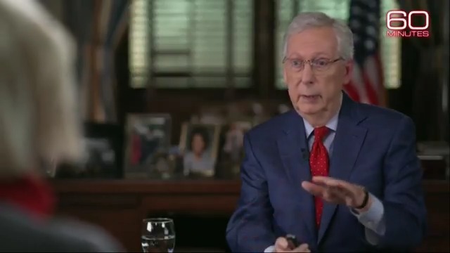 Former Republican leader Mitch McConnell says he expects to support most of President Donald Trump's second-term agenda. The 82-year-old senator sits down with Lesley Stahl this Sunday on 60 Minutes.
