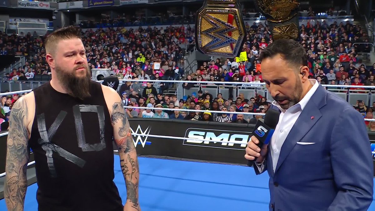 "What are we missing?" Kevin can't believe Joe Tessitore asked that... 😬 #SmackDown