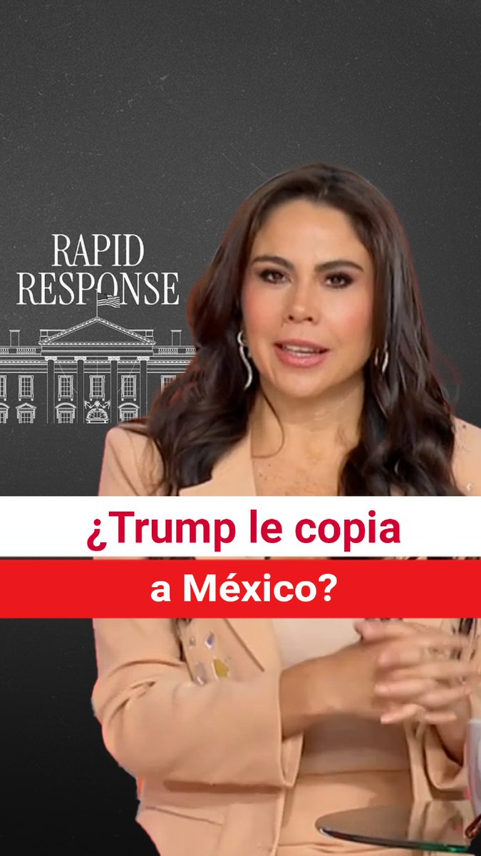🇺🇸 ¿Trump le copia a AMLO?. 🎙️La Casa Blanca lanza “RapidResponse47”, su versión del “Quién es quién en las mentiras”. 📰 #EEUU #FakeNews #Trump #CasaBlanca