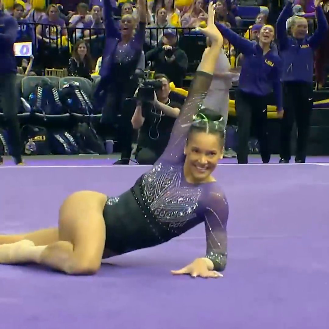 Haleigh Bryant: Queen of floor 👑 espnW | LSU Gymnastics