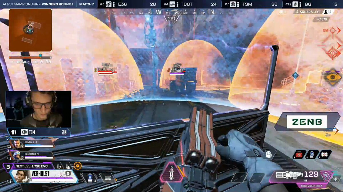 【ALGS】ウィナーズ マッチ3 E36が21キルでのチャンピオン獲得 単独で全部隊の1/3を葬り、ファイナル進出ほぼ確定か👀 🎬:esports_rage
