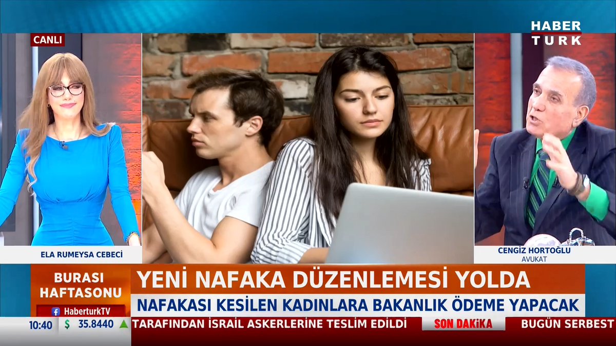📌Yeni nafaka düzenlemesi yolda Avukat Avukat Cengiz Hortoglu #BurasıHaftasonu'nda Ela Rumeysa Cebeci 🇹🇷'ye değerlendi.