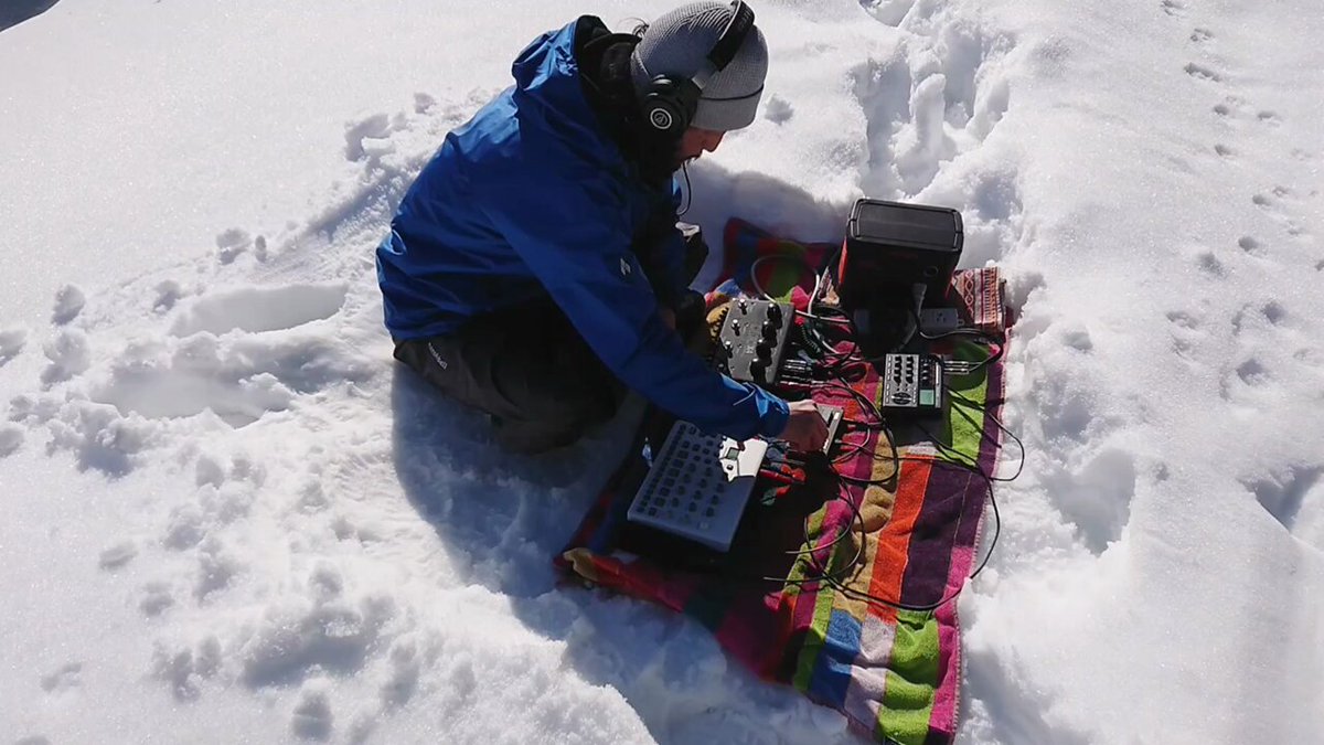 景色と環境音、サウンドが溶け込む snow ambient soundscape