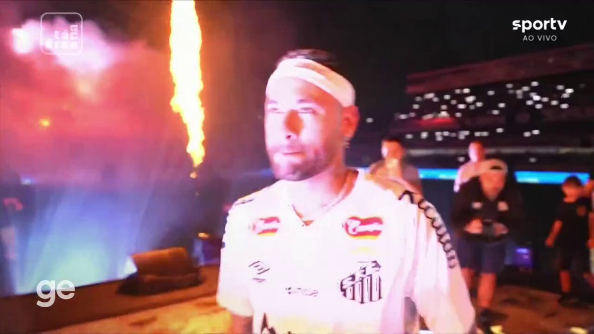 Le retour de Neymar à Santos avec ses larmes bordel qu'est-ce que c'est magnifique le football 💚💛