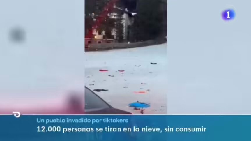 Rita De Crescenzo finisce in un servizio della tv spagnola dopo la vicenda di Roccaraso.