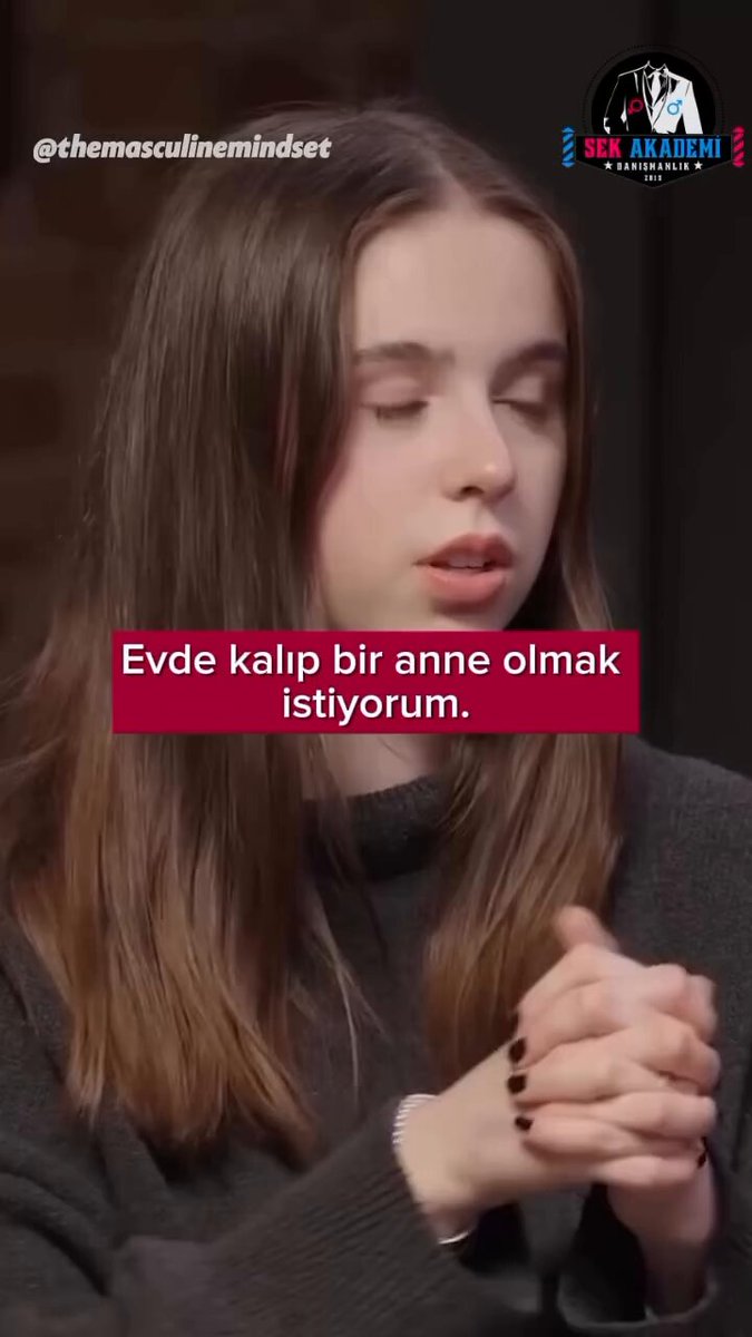Fıtratı bozulmamış bir kadın konuşuyor.