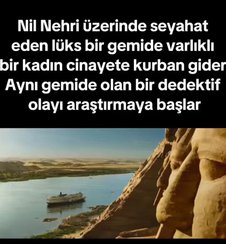 Bulmaca gibi bir film. 🎬 Nil'de Ölüm 2022