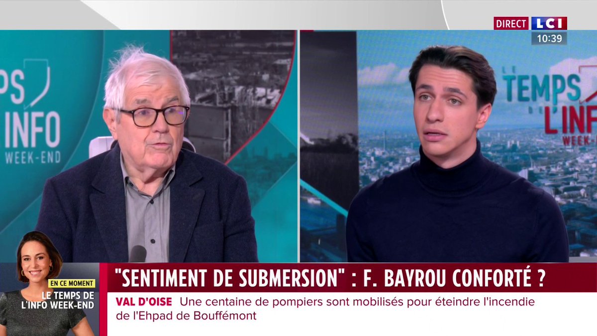 🗣️ "Les chiffres c'est une réalité, on ne peut pas la contredire" : Hervé Le Bras assure à Maxime Lledo ne pas avoir d'œillères concernant l'immigration en se focalisant sur le nombre d'immigrés en France recensés par l'INSEE. ➡️ Le Temps de l'Info avec Paola Puerari