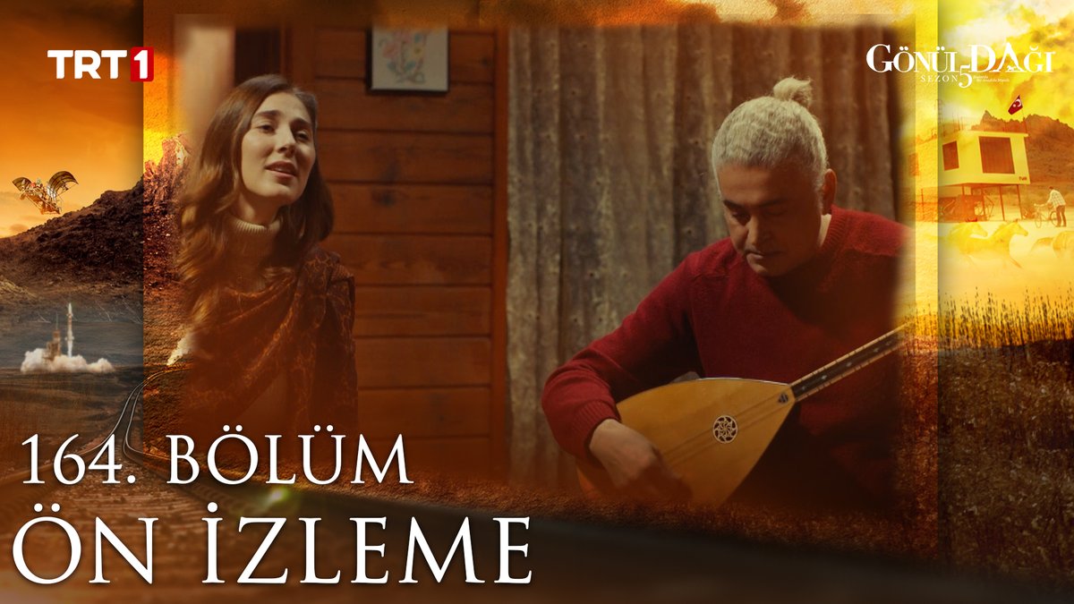 "Gökyüzünde tüten olsam Yeryüzünde biten olsam…" 🎶 164. bölüm ön izleme sizlerle! ⛰ #GönülDağı yeni bölümüyle bu akşam 20.00’de #TRT1’de! 📺 TRT 1