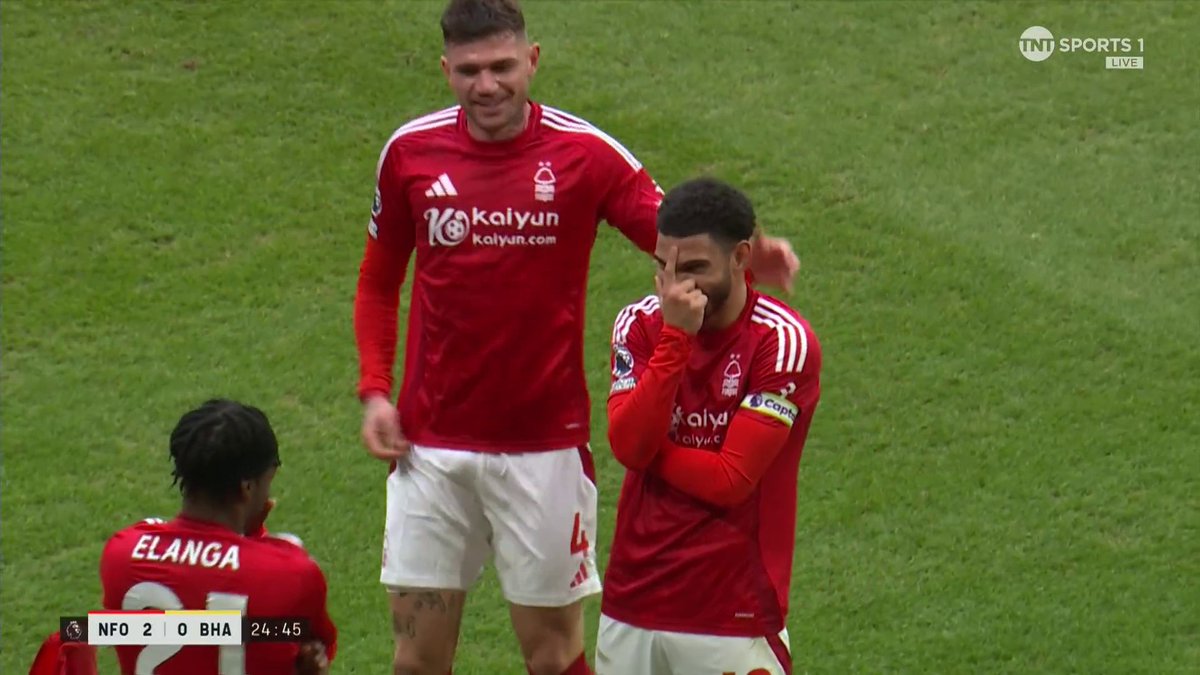Morgan Gibbs-White marks his 100th Nottingham Forest appearance with a goal ๐ฅ ๐บ TNT Sports & discovery+ UK