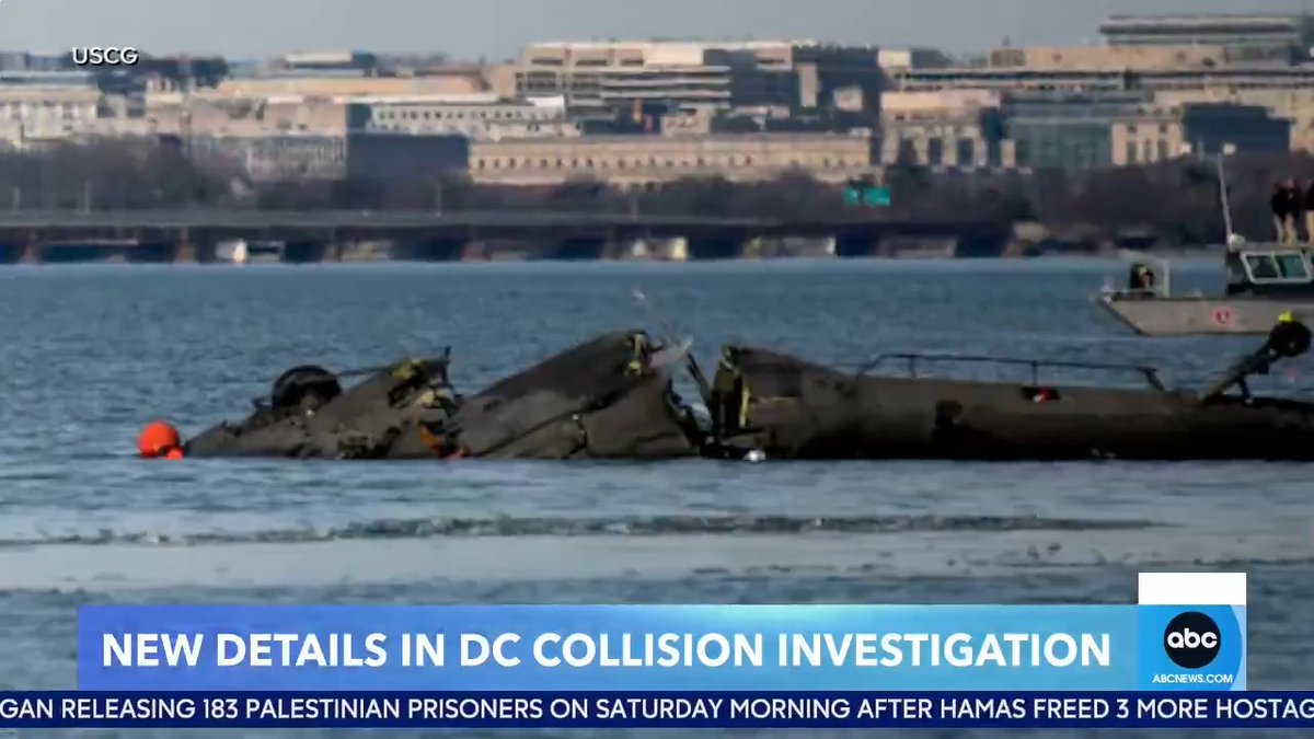 Salvage work could begin today after the DC air disaster, as crews begin pulling wreckage from the Potomac River and the helicopter's black box has been found intact. ABC News' Gio Benitez has the latest.