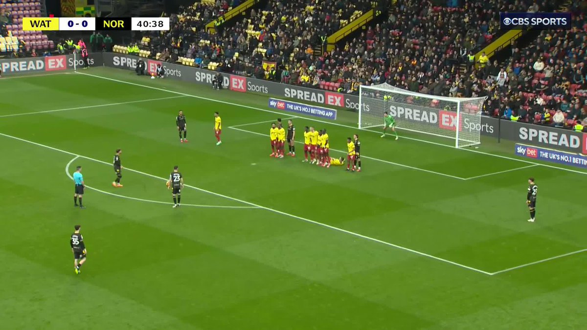 JOSH SARGENT SCORES GOALS 🇺🇸 Make that three in two starts since the O'Fallon d'Or returned from injury, with this strike earning Norwich a 1-0 win at Watford 🔥