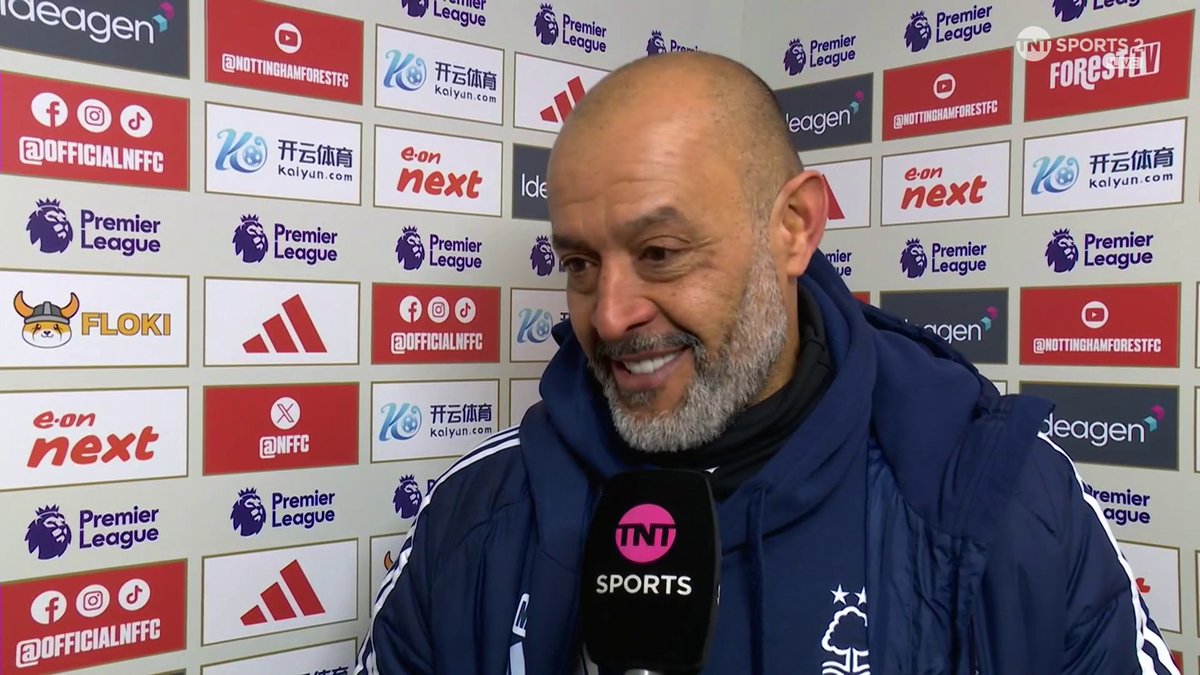"You get beaten, you get up" Nuno Espirito Santo reacts to Nottingham Forest's impressive bounce back from a 5-0 defeat to a 7-0 win 💪 🎙️ Jules Breach 📺 TNT Sports &amp; discovery+ UK