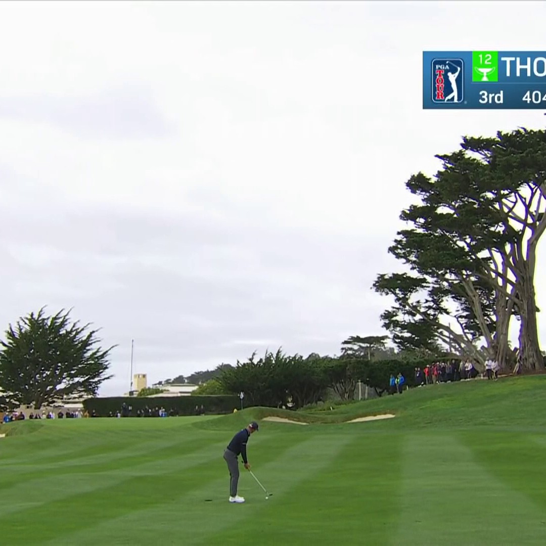 JT HOLES OUT FOR EAGLE AGAIN. TWICE IN LESS THAN 24HRS!!!