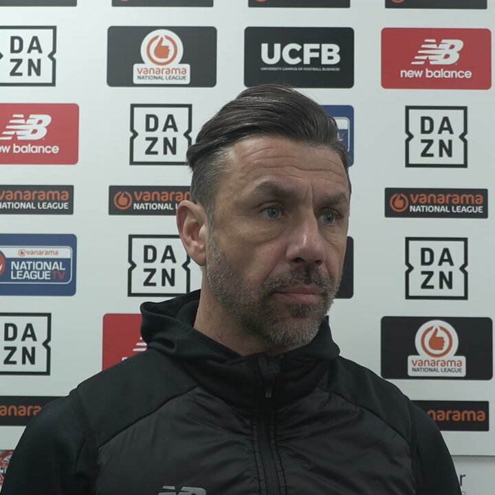 🗣️"We have to pick ourselves up now." The Gaffer on this afternoon’s defeat.👇 #BornToBeFylde