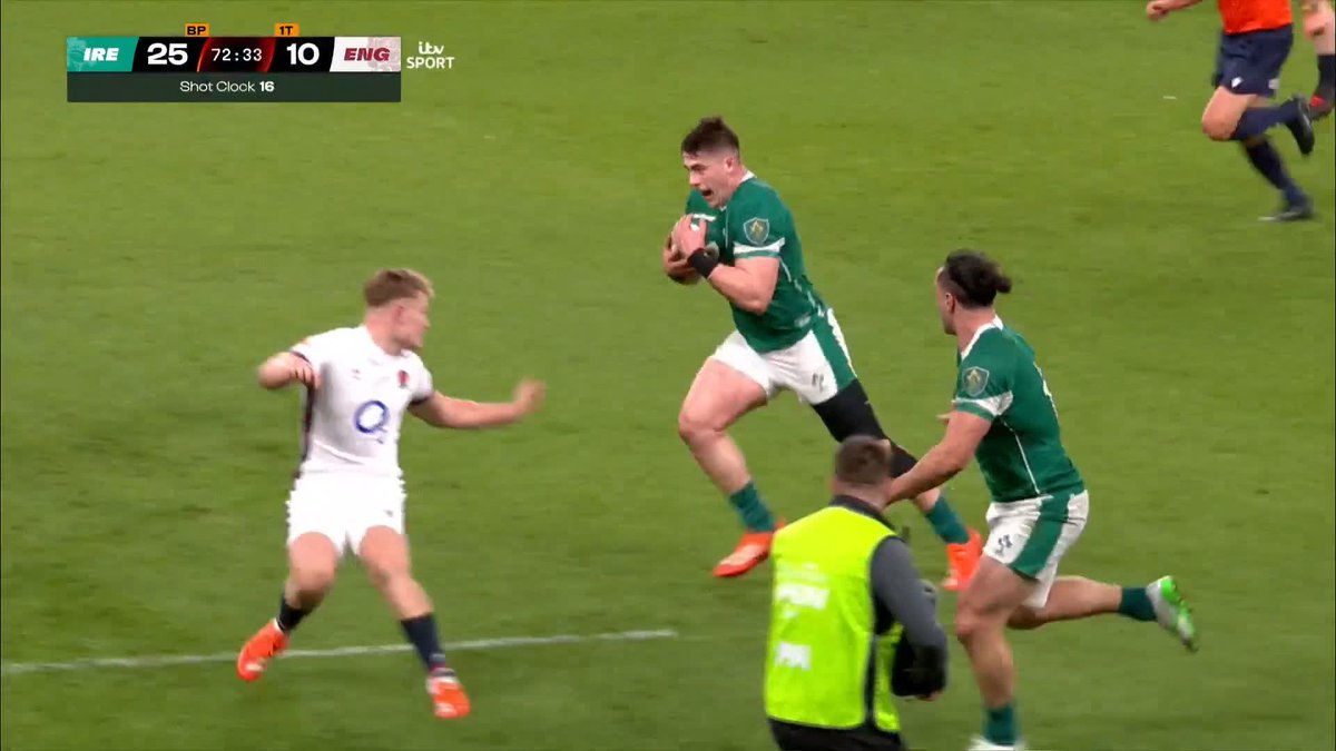Game, set and match 🍀 Once again, Ireland rip through England's defence as Dan Sheehan rounds off a lovely team try to seal the win 😤 #GuinnessM6N | #IRevENG