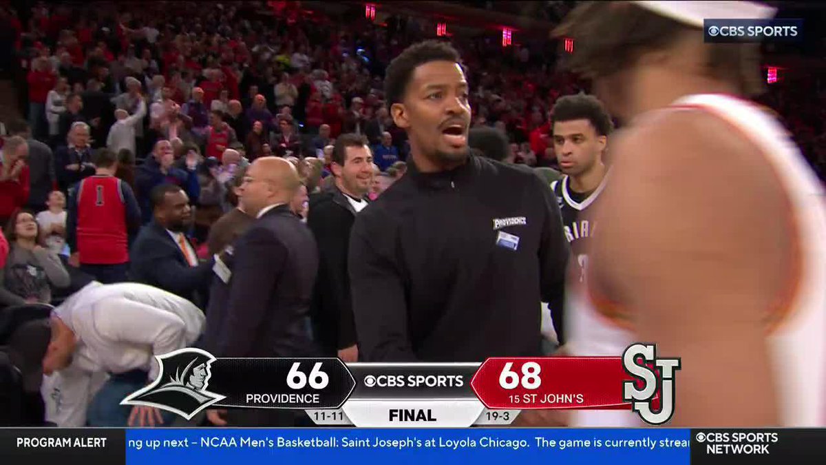 KADARY RICHMOND WINS IT IN THE GARDEN 🚨 WHAT A GAME. St. John's Men’s Basketball (via CBS Sports College Basketball 🏀)