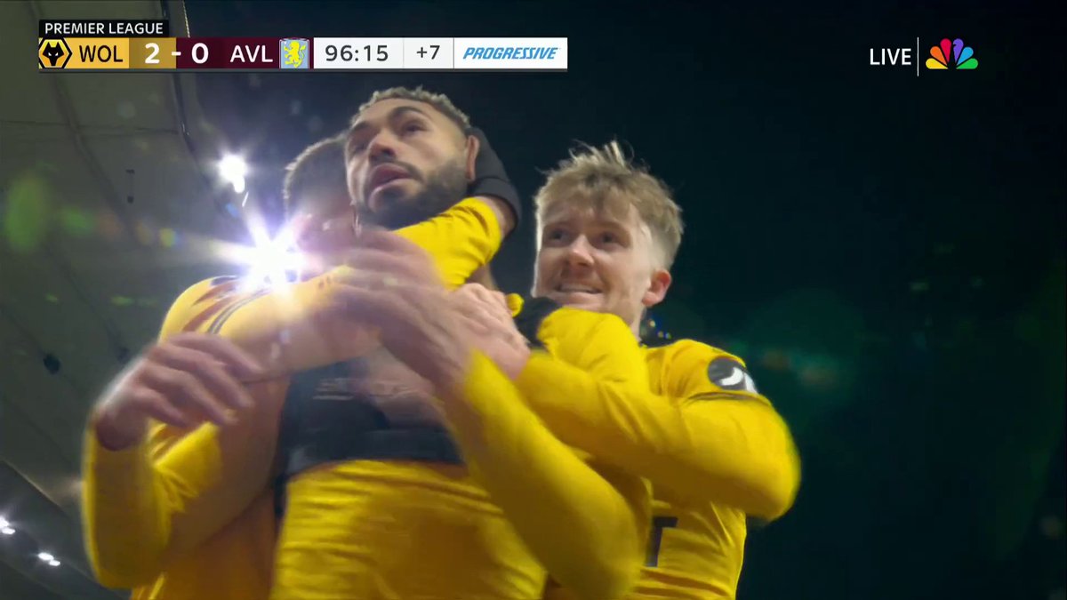 WOLVES SEAL THE WIN IN STYLE. A massive day at Molineux as the hosts pull out of the relegation zone with a 2-0 win over Aston Villa!