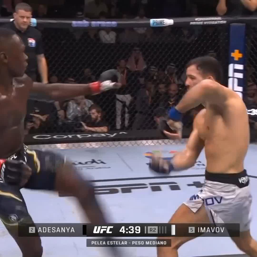 SE ACABA! Imavov Nassourdine Noquea a Izzy! 🤯🤯🤯 #UFCSaudiArabia موسم الرياض | Riyadh Season| #RiyadhSeason
