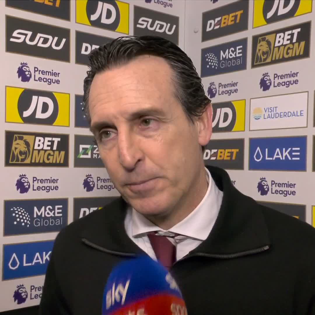 "Even sometimes VAR are making mistakes" Unai Emery reacts to Donyell Malen's disallowed goal 👇