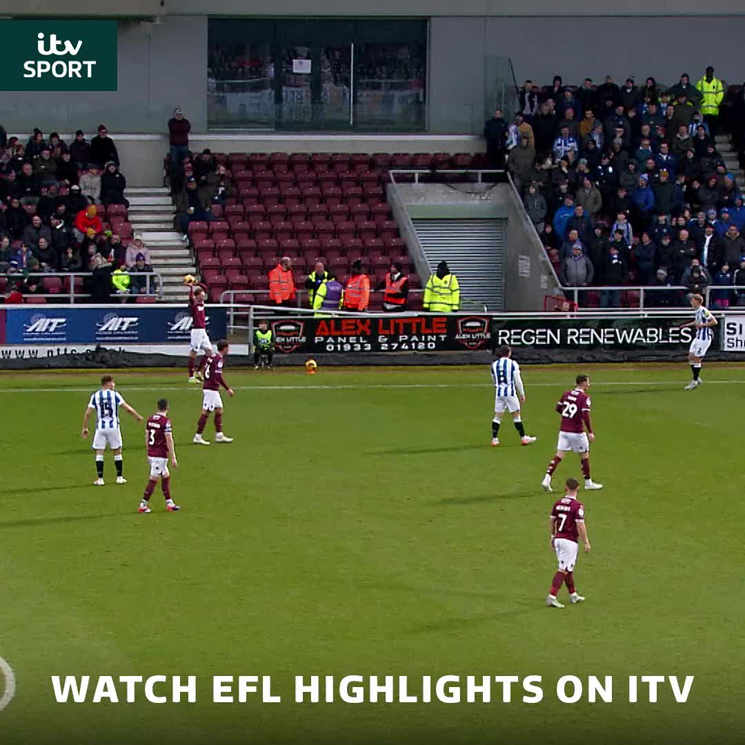 A CRACKER of a goal from Sam Hoskins 💥 #ITVFootball | EFL | Northampton Town