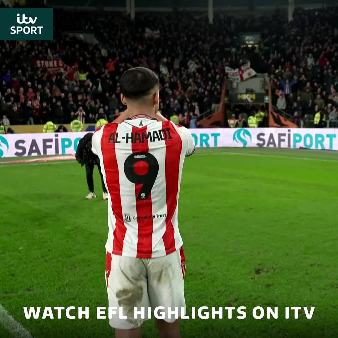 What it means 😅 The away end was BOUNCING as the Potters sealed 3⃣ points away at Hull 😍 #ITVFootball | EFL | Stoke City FC
