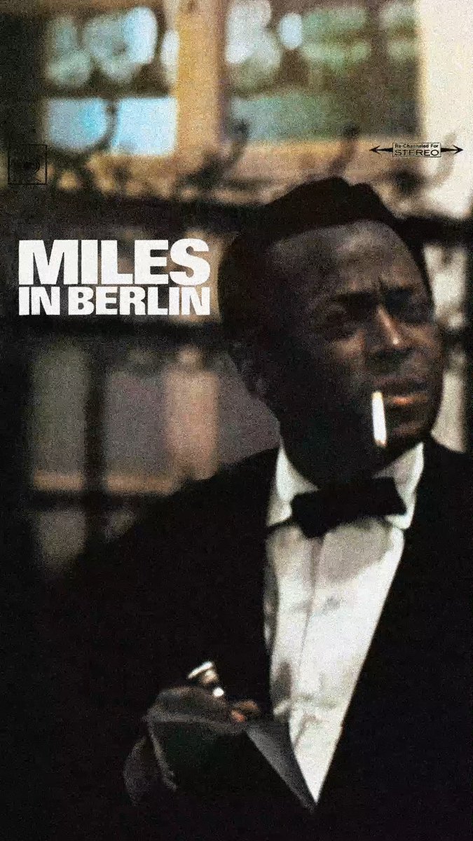 60 years ago today, Miles In Berlin was released. Recorded in 1964, the album featured live performances of Milestones, So What, and more from the Berlin Philharmonie.