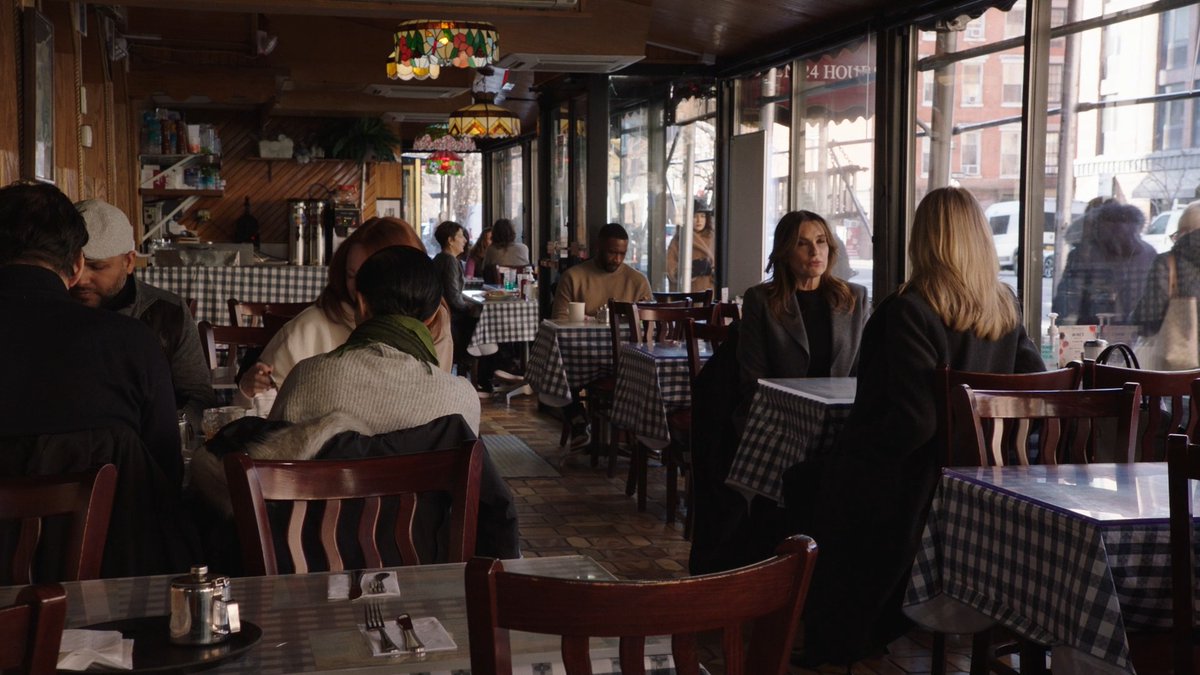 Sit down so Benson can tell you what's bad for morale. #SVU