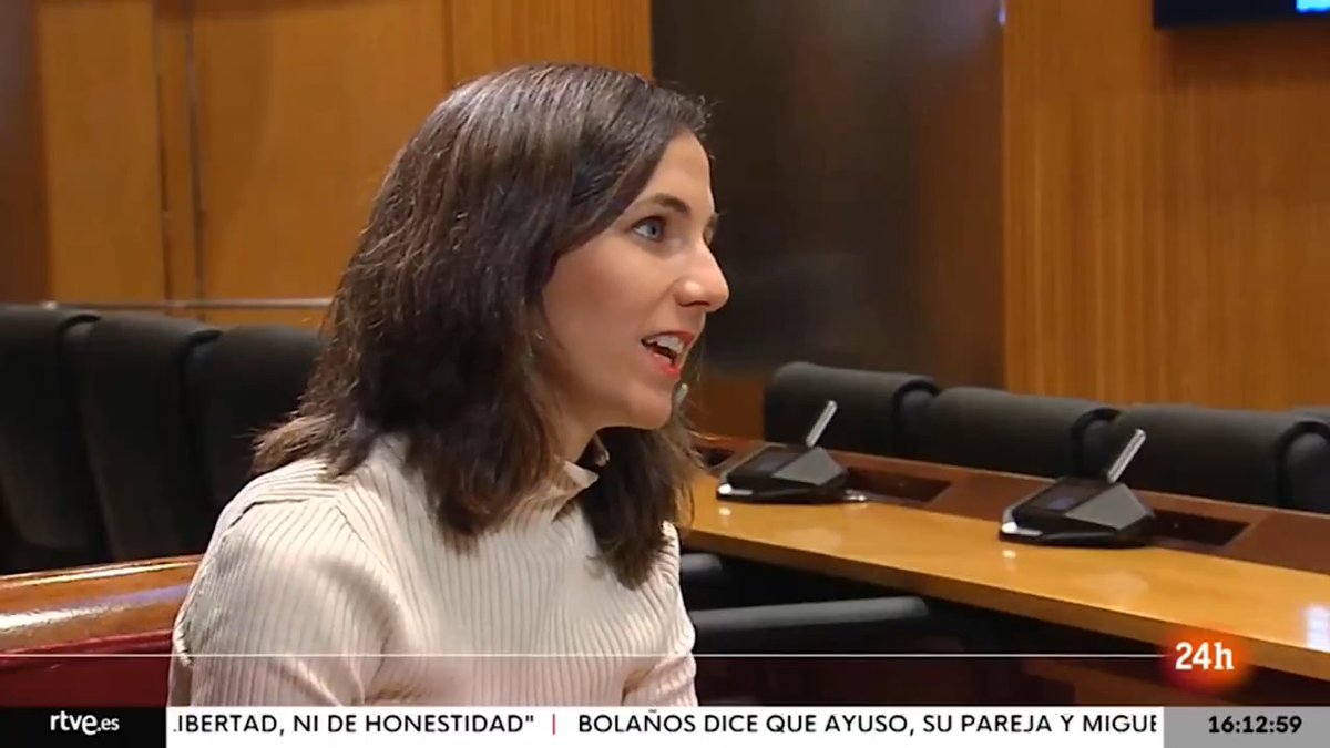 Ione Belarra: “Estamos preparando una nueva iniciativa. Un nuevo impuesto para que las grandes empresas del IBEX-35 destinen la mitad de los beneficios que tuvieron en 2024 a las arcas públicas para que puedan fortalecerse los servicios públicos”.