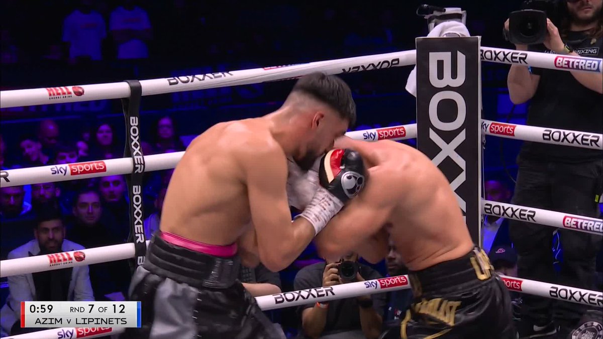 Adam Azim has a SECOND point deducted for a low blow! ❌ #AzimLipinets - Live Now