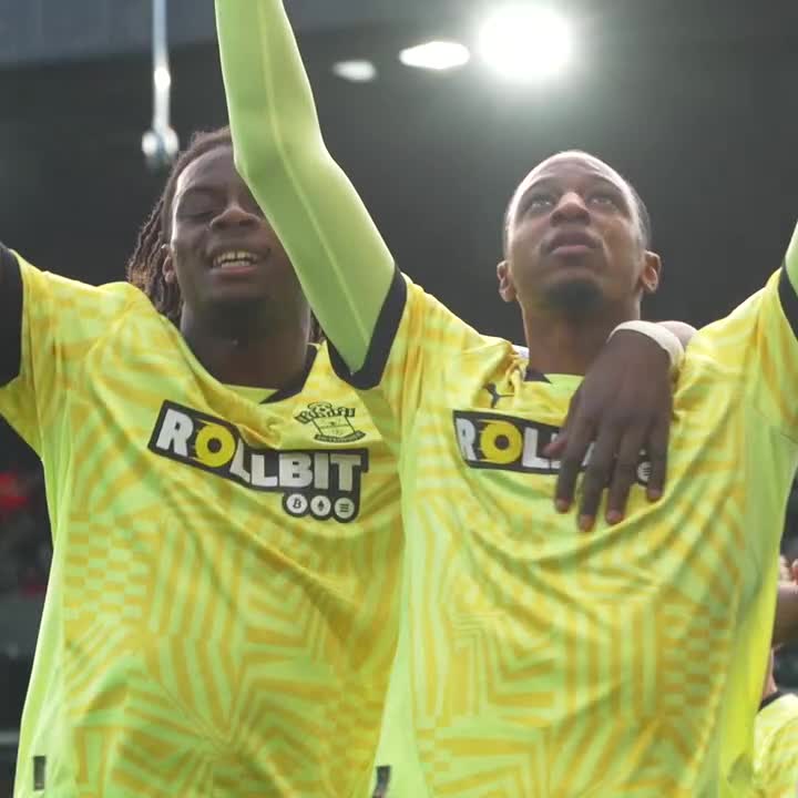 Arriving right on time ⏰ 🎯 Joe Aribo