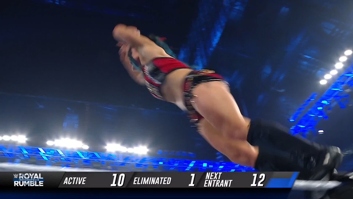 STATEMENT. MADE. #RoyalRumble